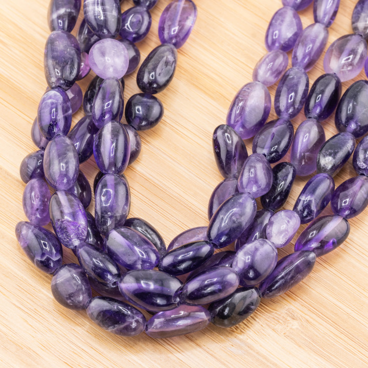 Ametista Sasso Burattato 8-12mm