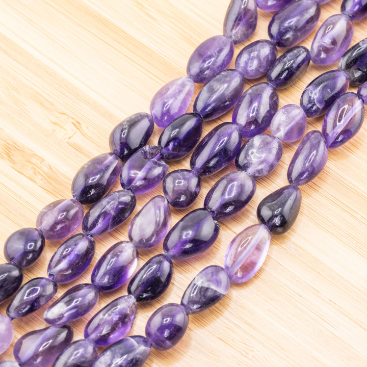 Ametista Sasso Burattato 8-12mm