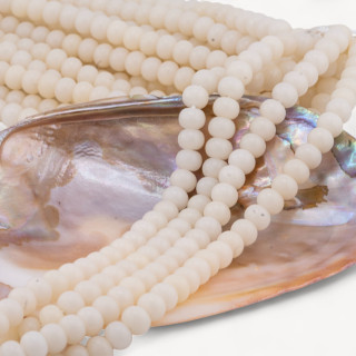 Radice Di Bodhi Rondelle Lisce 8x6mm