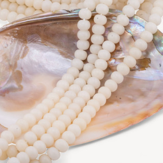 Radice Di Bodhi Rondelle Lisce 9x7mm