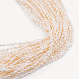 Perle Chicco Di Riso 3,5-4x5,5mm Rigato