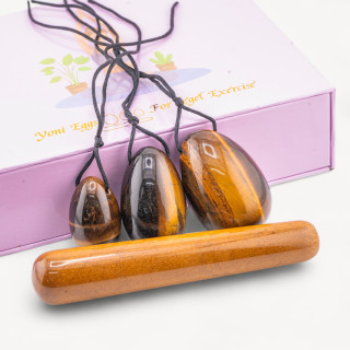 Confezione Minerali Ovetti di Occhio di Tigre