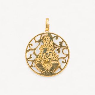 Ciondolo Pendente Di Argento 925 Con Madreperla 36x48mm