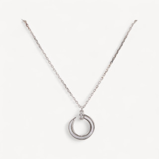Collana Di Argento 925 Con Pendente Collezione Luna Rodiata