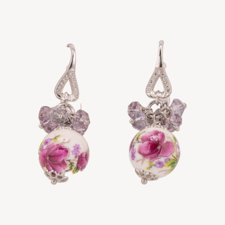 Orecchini Di Argento 925 Con Ceramica MOD2