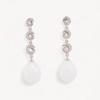 Orecchini Di Argento 925 Made in ITALY Bianco