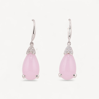 Orecchini Di Argento 925 Made in ITALY Rosa