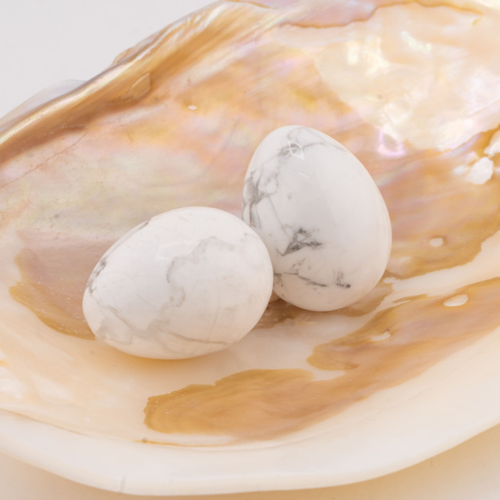 Ovetto Di Pietre Dure Naturali 22x30mm 1pz