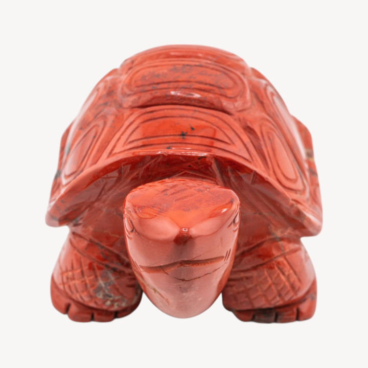 Soprammobile Tartaruga Di Pietra Dura 5'' Lunghezza 16cm Circa MOD.2