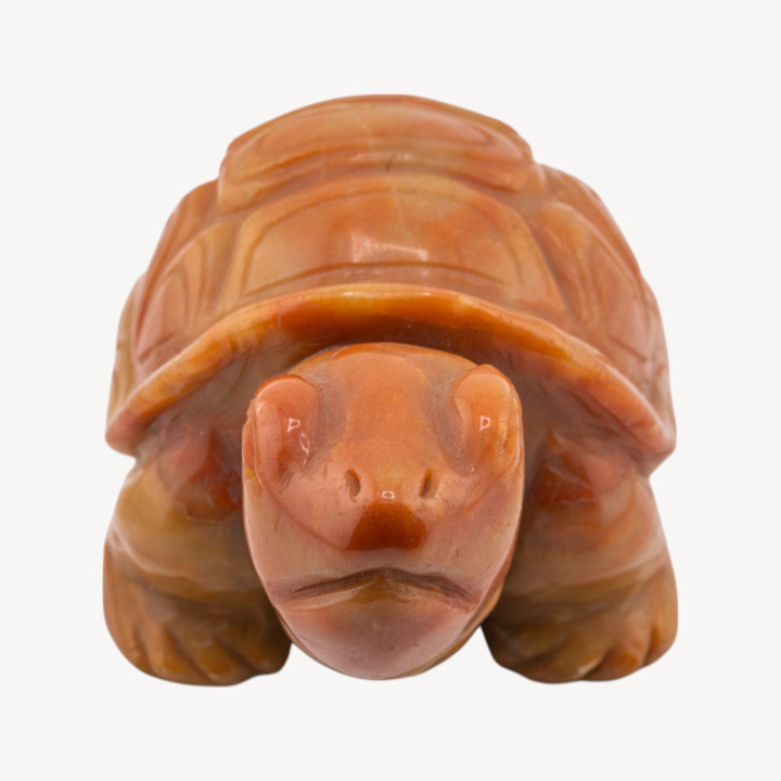 Soprammobile Tartaruga Di Pietra Dura 5'' Lunghezza 16cm Circa MOD.3