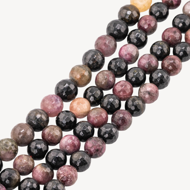 Faceted Tourmaline 10mm