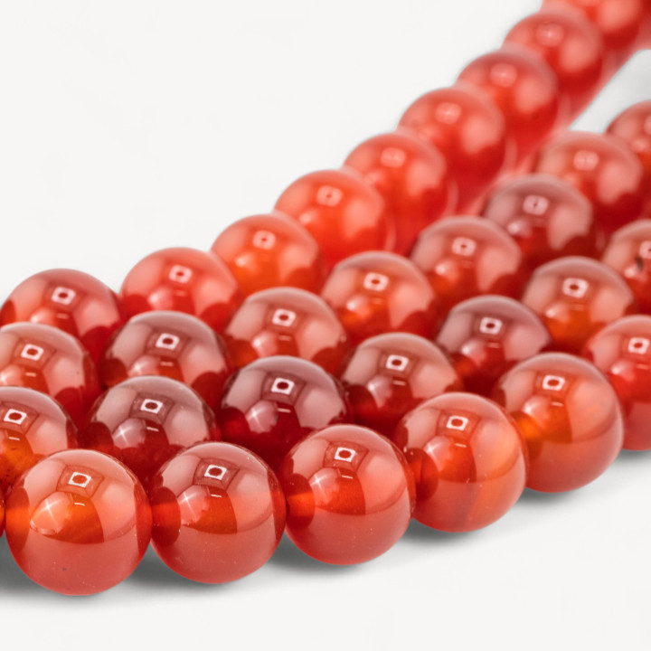 Red Carnelian Round Smooth 14mm