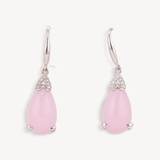 Orecchini Di Argento 925 Made in ITALY Rosa