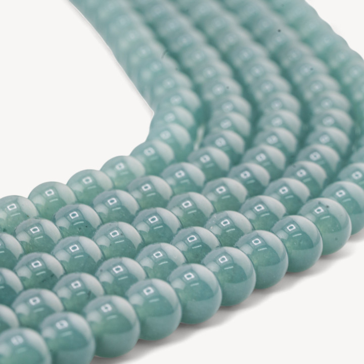 Avventurina Verde Nobile Tondo Liscio 8mm