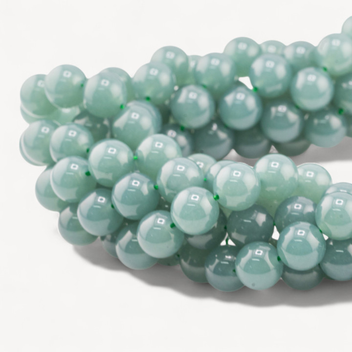 Avventurina Verde Nobile Tondo Liscio 10mm