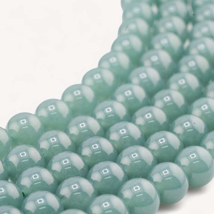 Avventurina Verde Nobile Tondo Liscio 10mm