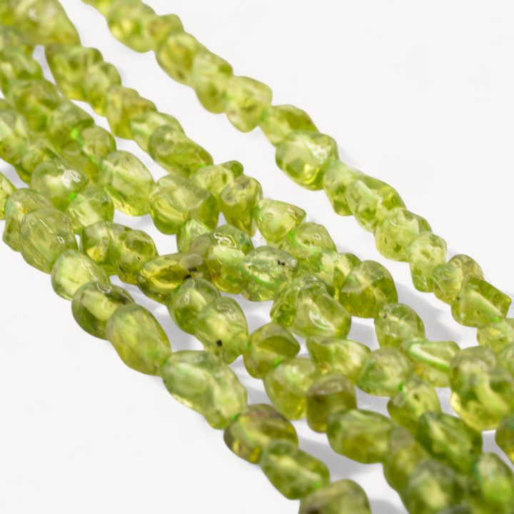 Peridot Sasso Burattato 4-6mm
