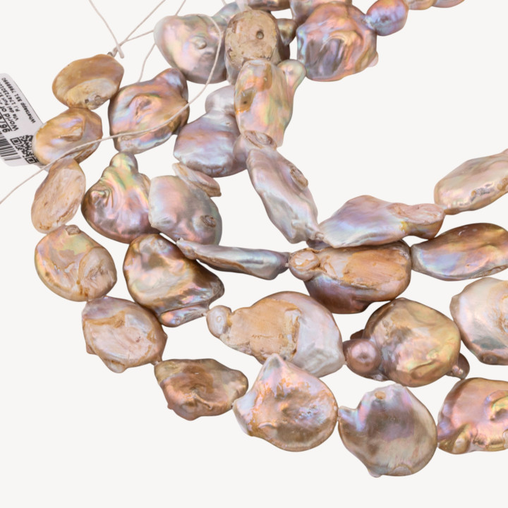 Perle Di Fiume Barocche Piatte Linea Economica MOD2174