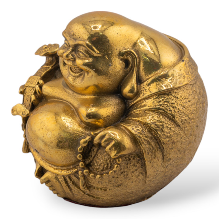 Soprammobile Statua Di Ottone Monaco 22x22cm