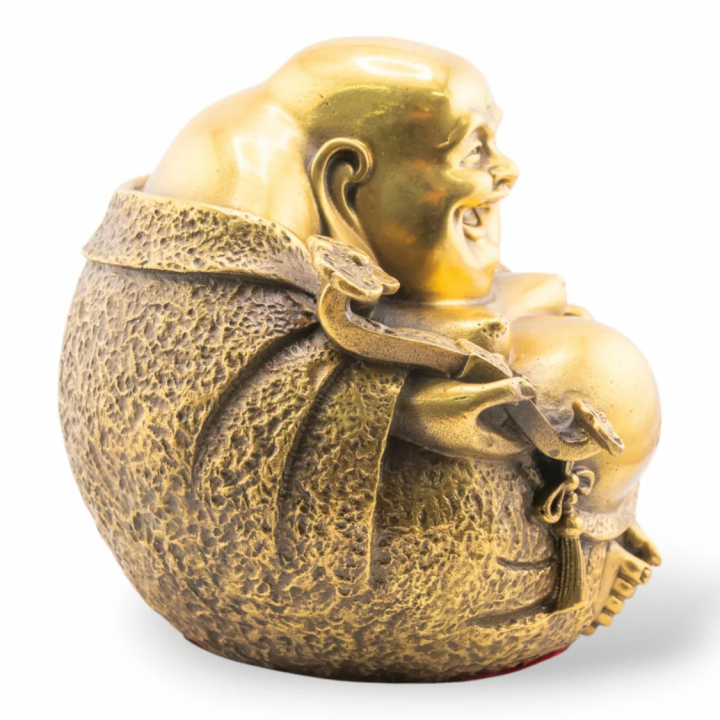 Soprammobile Statua Di Ottone Monaco 15x15cm