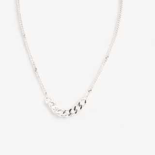 Collana In Argento 925 Con Catena Rodiata