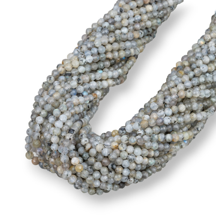 Labradorite Perline Diamond Cut 3,5mm