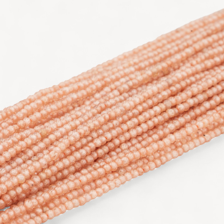 Zirconi Perline Sfaccettate 3mm Champagne