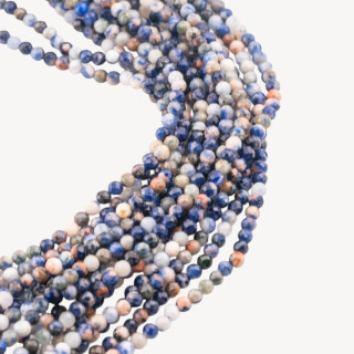 Sodalite Perline Diamond Cut 3,5mm