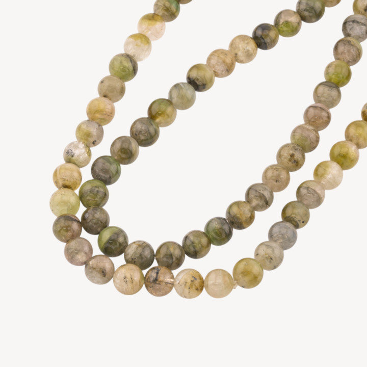 Tormalina Verde Tondo Liscio Prima Scelta 6mm