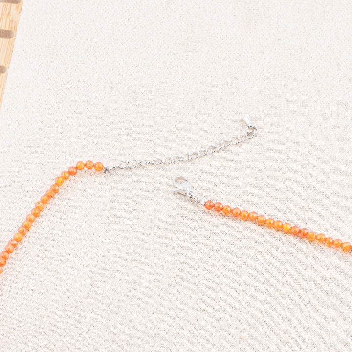 Collana con Cristalli E Perle Di Maiorca Con Chiusura e Catenina In Acciaio Rodiato 10pz