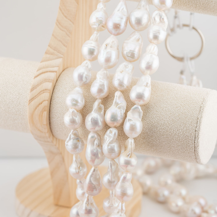 Perle Di Fiume Barocche A Goccia (TLG) 70-80gr