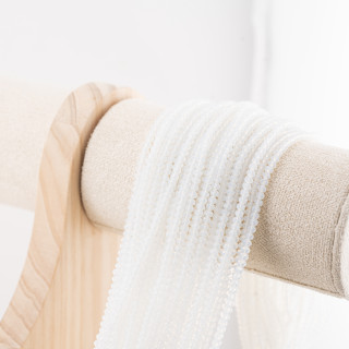 Perline Di Cristalli Rondelle Sfaccettate 3x2mm 10 FILI Su Filo Di Cotone Pronti all'uso