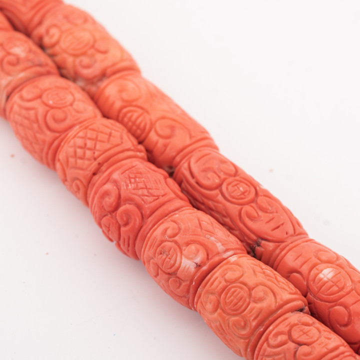 Corallo Bamboo Barilotto Inciso