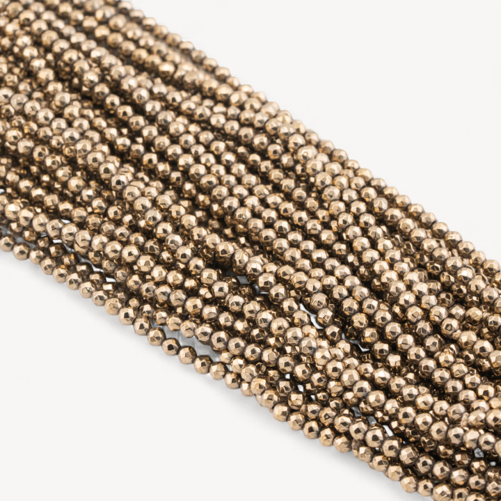 Αιματίτης Πυρίτης Faceted 03mm