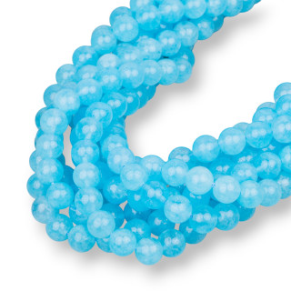 Acquamarina Tondo Liscio  8mm