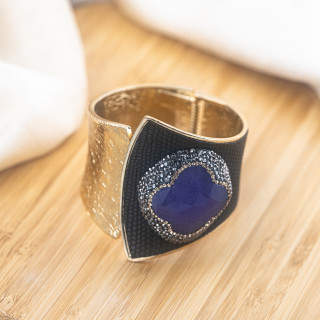 Bracciale in Bronzo Con Pietre e Marcasite Dorato MOD.610