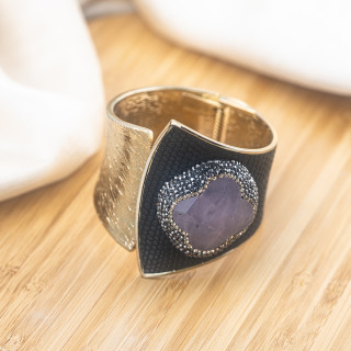 Bracciale in Bronzo Con Pietre e Marcasite Rodiato MOD.612