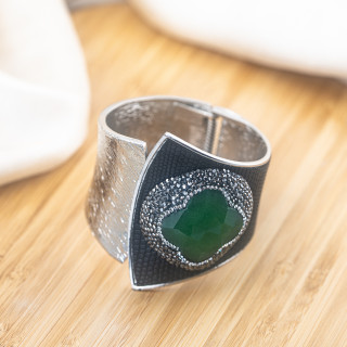 Bracciale in Bronzo Con Pietre e Marcasite Rodiato MOD.618