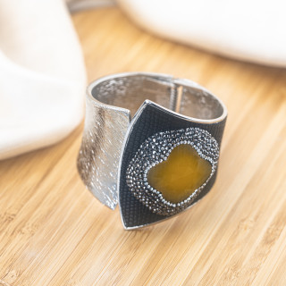 Bracciale in Bronzo Con Pietre e Marcasite Rodiato MOD.628