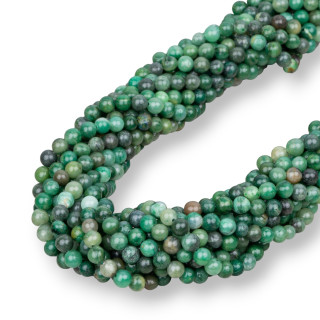 Giada Africana Tondo Liscio  4mm