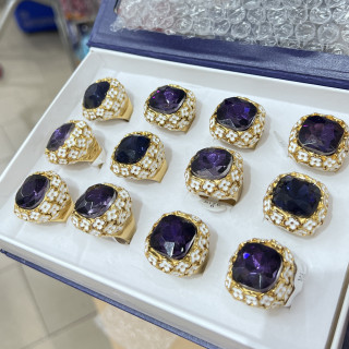 Anelli Bijoux in Acciaio Inossidabile Confezione da 12pz MOD.321