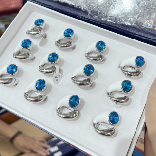 Anelli Bijoux in Acciaio Inossidabile Confezione da 12pz MOD.327