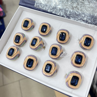 Anelli Bijoux in Acciaio Inossidabile Confezione da 12pz MOD.332