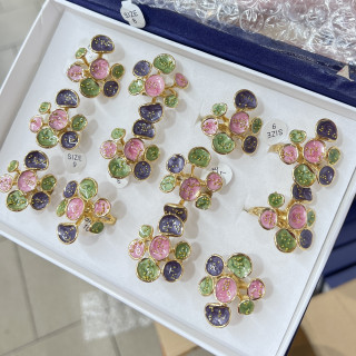 Anelli Bijoux in Acciaio Inossidabile Confezione da 12pz MOD.334