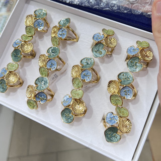 Anelli Bijoux in Acciaio Inossidabile Confezione da 12pz MOD.335