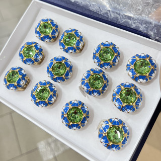 Anelli Bijoux in Acciaio Inossidabile Confezione da 12pz MOD.345