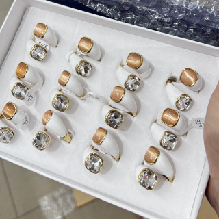 Anelli Bijoux in Acciaio Inossidabile Confezione da 12pz MOD.349