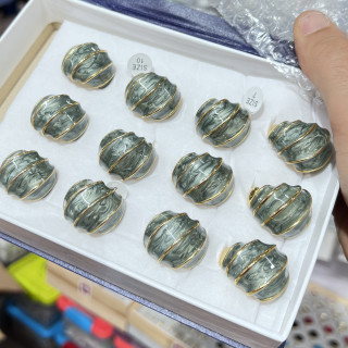 Anelli Bijoux in Acciaio Inossidabile Confezione da 12pz MOD.378