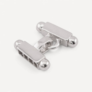 Chiusura Di Argento 925 Multifilo A Barretta 1pz Rodiato