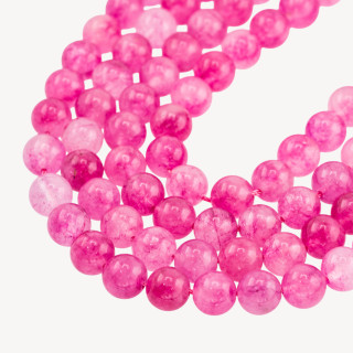 Giada Candy Fucsia Tondo Liscio 10mm